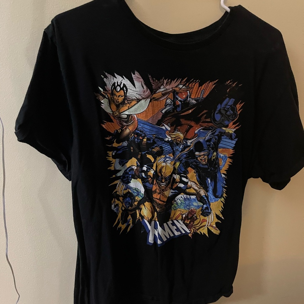 Black Marvel X-Men T-shirt